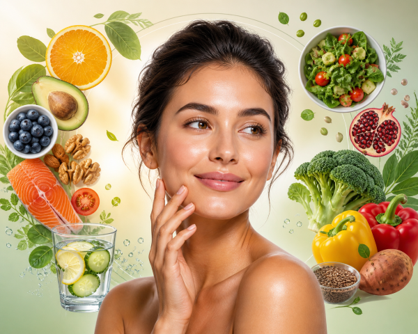 Healthy Skin From Within: The Nutrition–Skin Connection